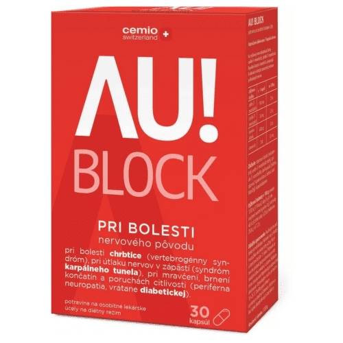 CEMIO Au! block kapsule 60 ks