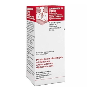AMBROXOL AL kvapky 7,5 mg/ml 50 ml