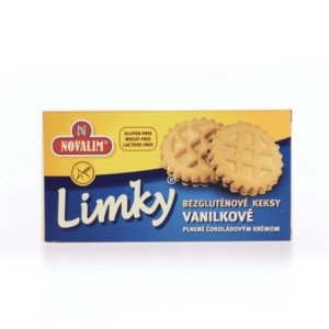 LIMKY Diétne keksy vanilkové plnené 150 g
