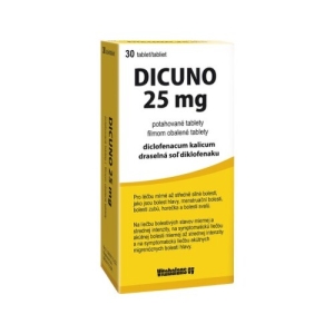 DICUNO 25 mg 30 tabliet