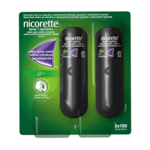 NICORETTE Spray 1mg/dávka 2 x 13,2ml (150 dávok)