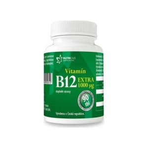 NUTRICIUS Vitamín B12 extra 1000 µg 90 tabliet