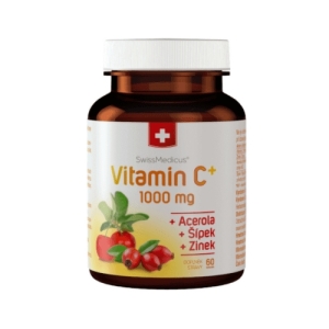 SWISSMEDICUS Vitamín C+ 1000 mg 60 kapsúl