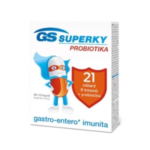 GS SUPERKY Probiotika 30 + 10 kapsúl ZADARMO