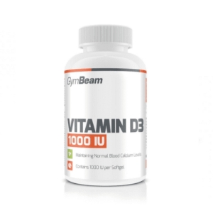 GYMBEAM Vitamín D3 1000 IU 120 kapsúl