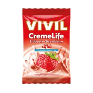 VIVIL Cukríky creme life classic jahoda so smotanou 110 g