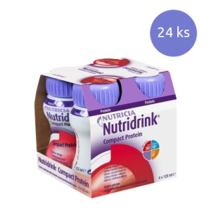 NUTRIDRINK Compact protein s príchuťou lesné ovocie 24  x 125 ml