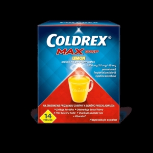 COLDREX Maxgrip lemon 14 vreciek