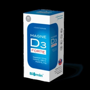 BIOMIN Magne D3 forte 60 kapsúl