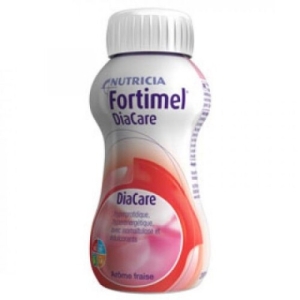 FORTIMEL Diacare s jahodovou príchuťou 24 x 200 ml