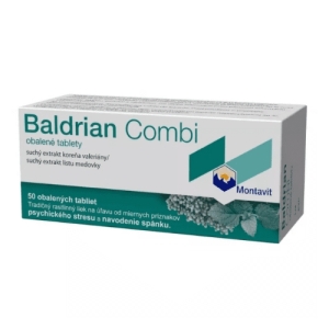 BALDRIAN Combi tbl obd 100 mg/90 mg blis.PVC/PVDC/Al 50 tabliet