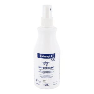 BODE F Cutasept spray bezfarebný alkoholový dezinfekčný prostriedok na kožu 250 ml