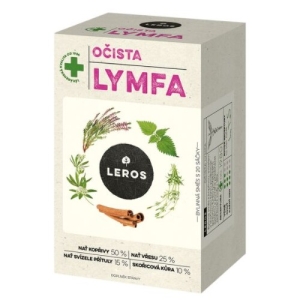 LEROS Očista lymfa bylinná čajová zmes nálevové vrecká 20 x1,5 g