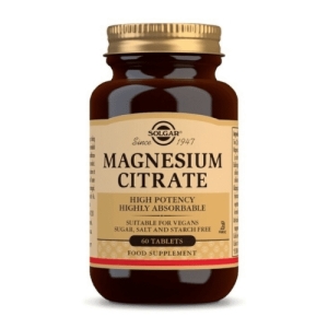 SOLGAR Magnesium citrát 200 mg 60 tabliet
