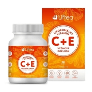 LIFTEA Lipozomálny vitamín C + E 60 kapsúl