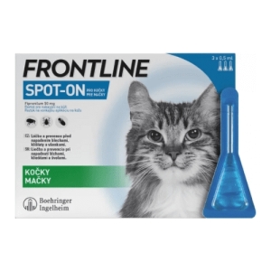 FRONTLINE Spot-on pre mačky 3 x 0,5 ml