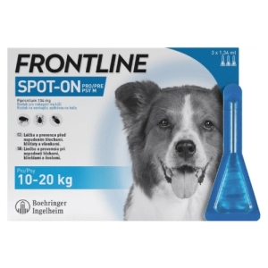 FRONTLINE Spot-on pre psy M 10-20 kg 3 x 1,34 ml