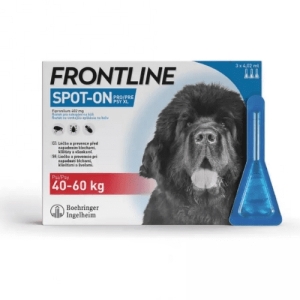 FRONTLINE Spot-on pre psy XL 40-60 kg 3 x 4,02 ml