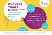 IV. ročník Koncertu vďaky pre podporu Dňa narcisov